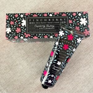 NIB Finchberry Shea Butter Hand Cream~Cranberry Chutney